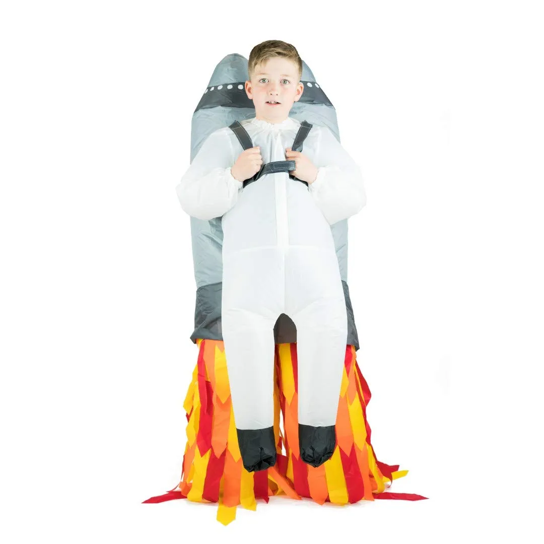 Bodysocks Costume Gonfiabile Jetpack Bambini 5-11 Anni