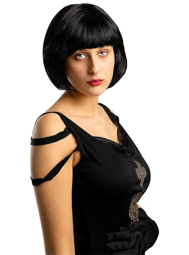 Funidelia Charleston parrucca donna nera anni 20