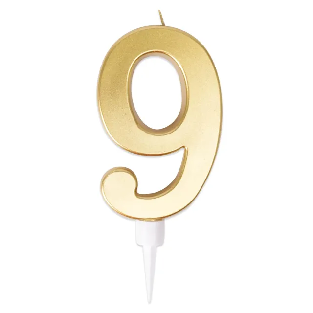 P'tit Clown 23959 candela gigante oro numero 9