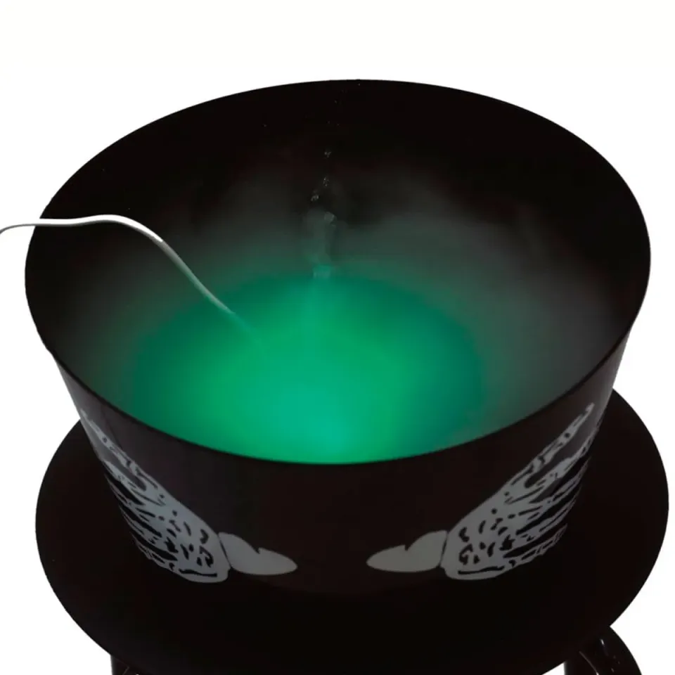 Guirca Macchina del Fumo con LED per Feste Halloween