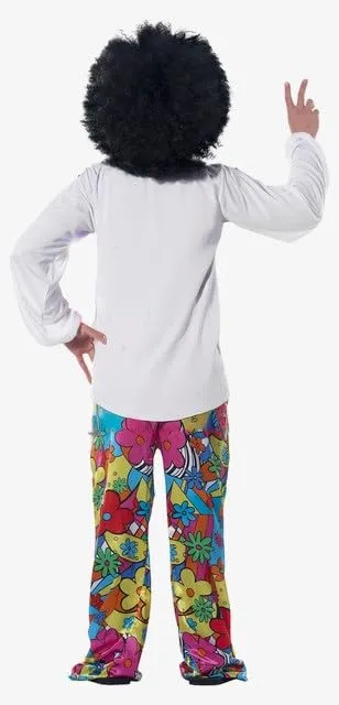 Fiestas Guirca GG87480 Costume Hippie con gilet e fascia
