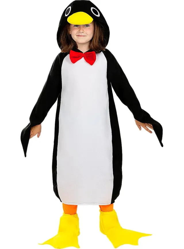 Funidelia Pinguino costume bambino 10-12 anni giallo