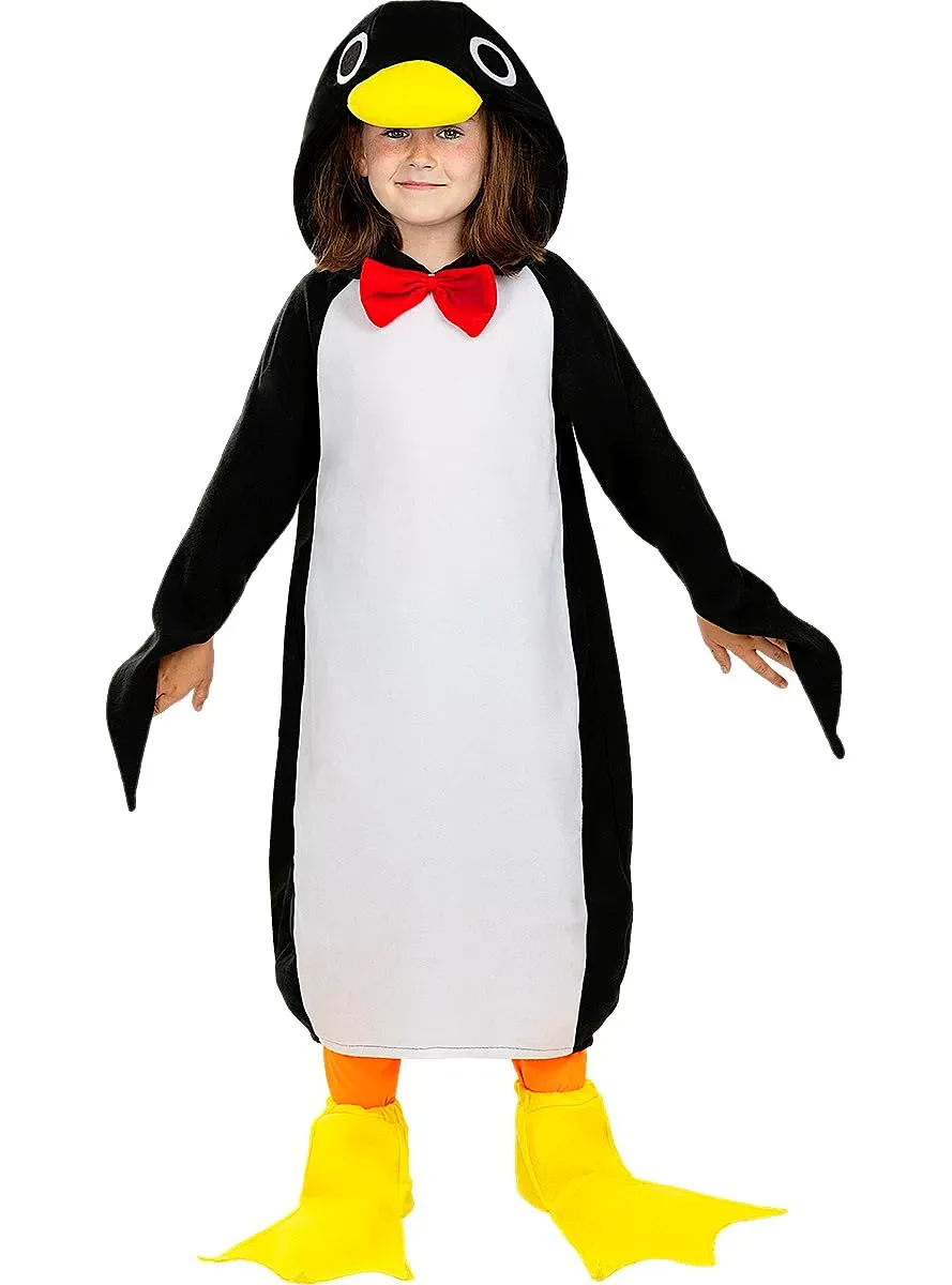 Funidelia Pinguino costume bambino 10-12 anni giallo
