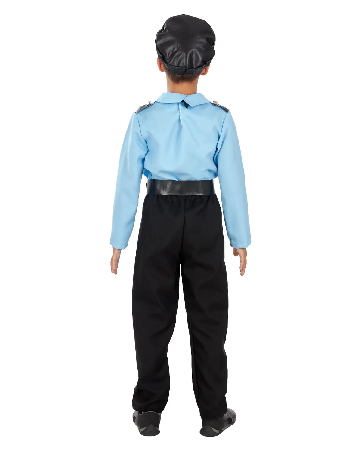 Funidelia Poliziotto costume bambino 5-6 anni nero