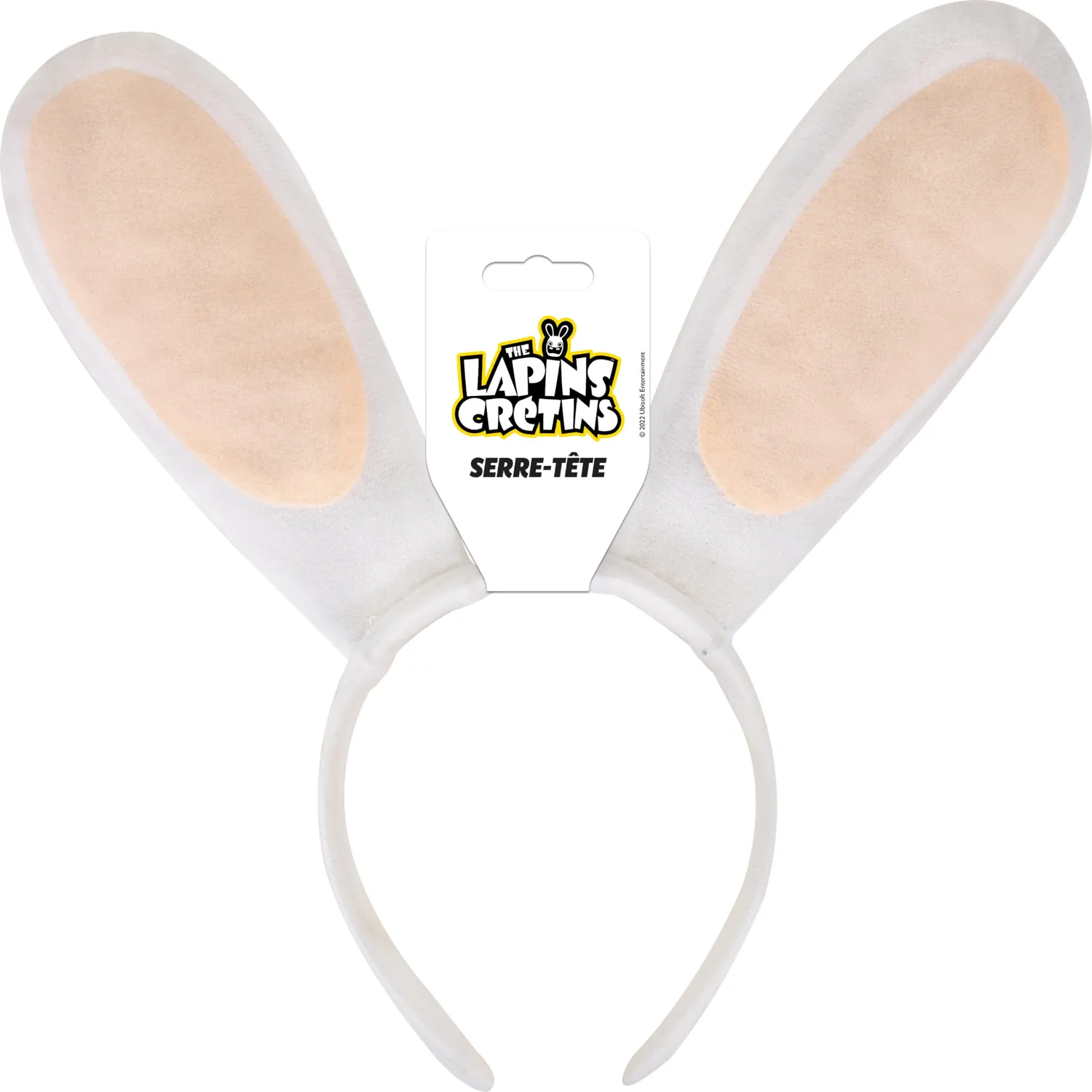 P'tit Clown 44436 Cerchietto Conigli Cretins Bianco Beige