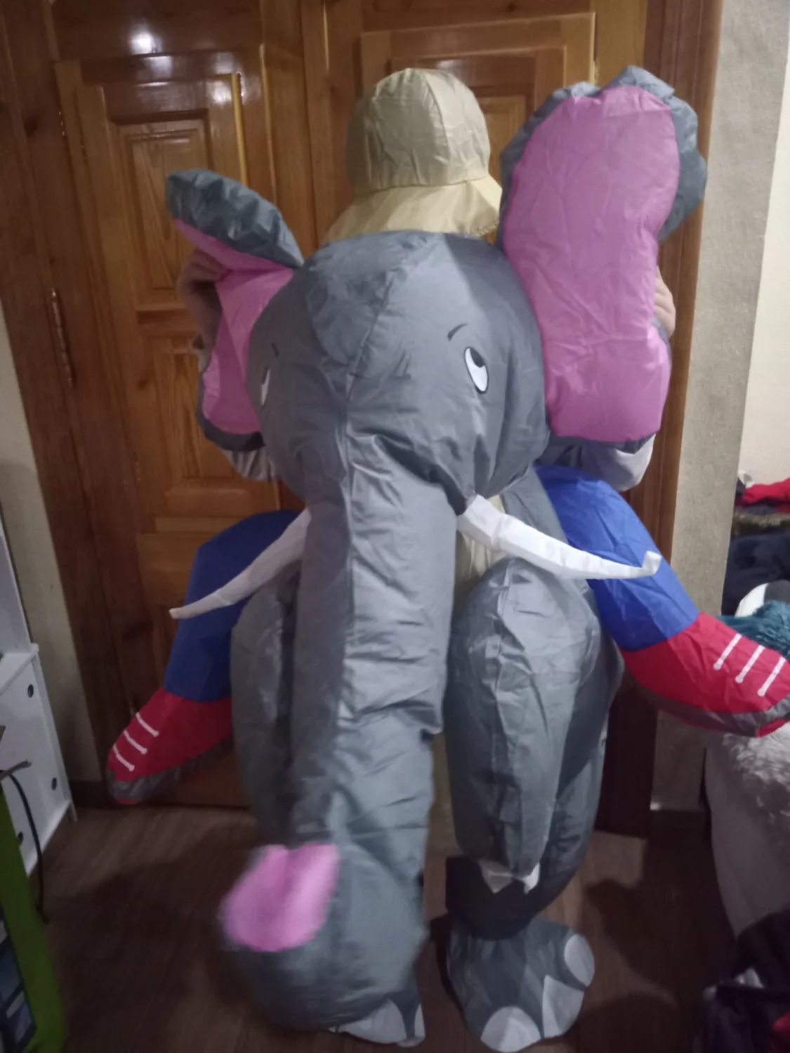 Bodysocks Elefante Costume Gonfiabile Adulto Cavalcabile