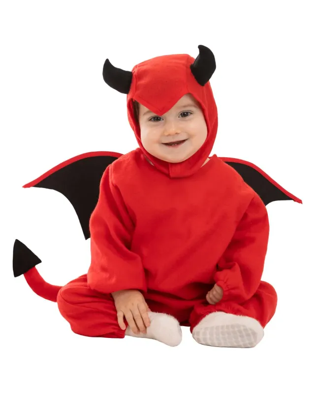Funidelia Diavolo tutina bebè 0-6 mesi Halloween