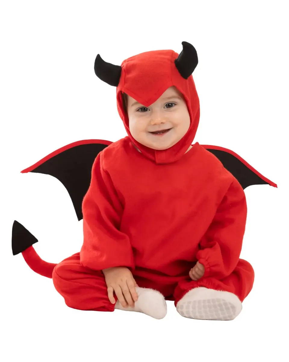 Funidelia Diavolo tutina bebè 0-6 mesi Halloween