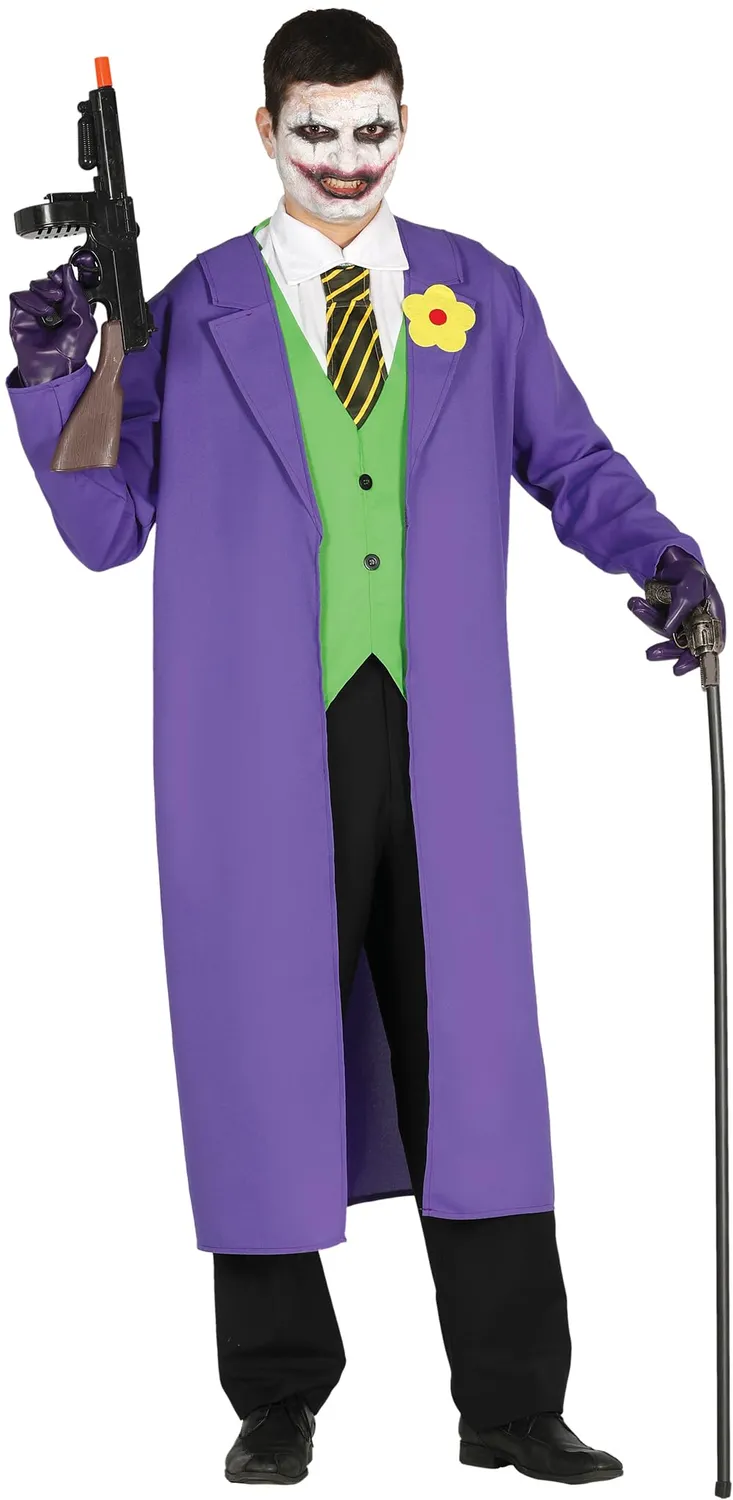 Guirca Killer Buffoon costume clown 52-54 L horror