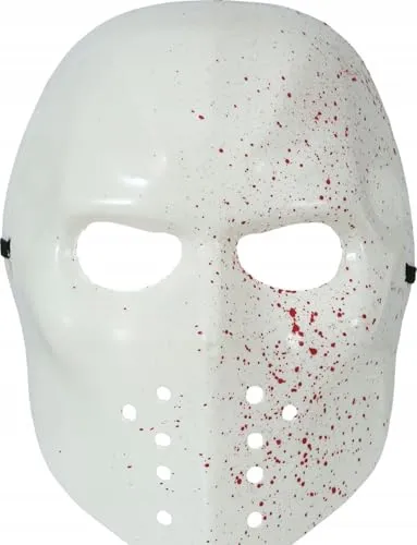 Fiestas Guirca Hockey maschera bianca per Halloween