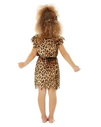 Funidelia Cavernicola costume bambino 7-9 anni marrone