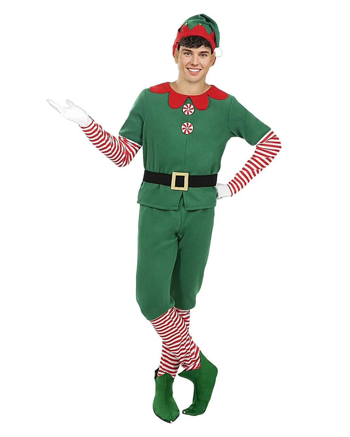 Funidelia Elfo Costume Uomo Verde senza Accessori
