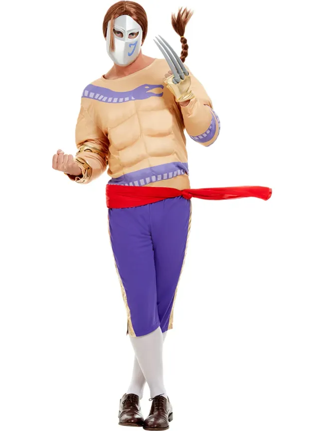 Funidelia Street Fighter Vega costume uomo viola ufficiale