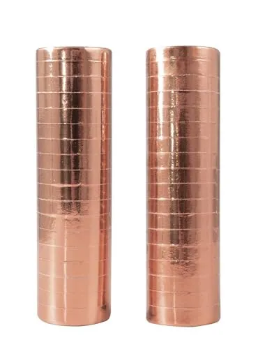 P'tit Clown Serpentine rotoli oro rosa 2 pezzi festa