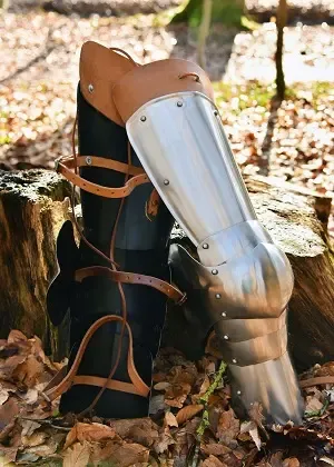La Bottega di Merlino Protezione Gambe Acciaio 55 cm