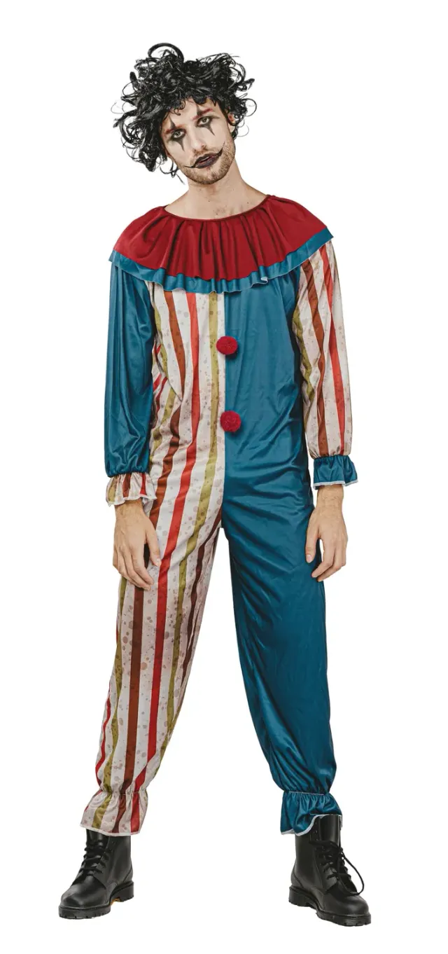 P'tit Clown Clown costume donna horror taglia L Halloween