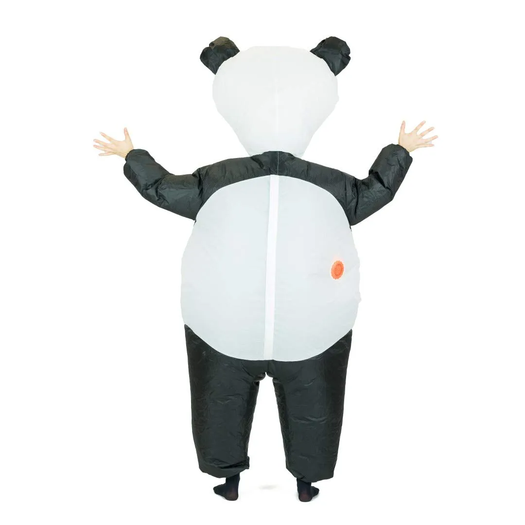 Bodysocks costume gonfiabile panda adulto con ventola