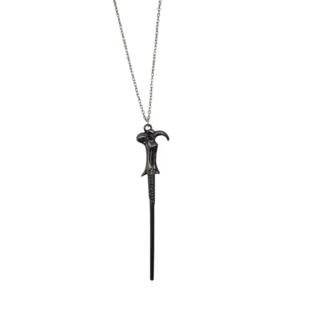La Bottega di Merlino Collana Bacchetta Voldemort 11cm metallo