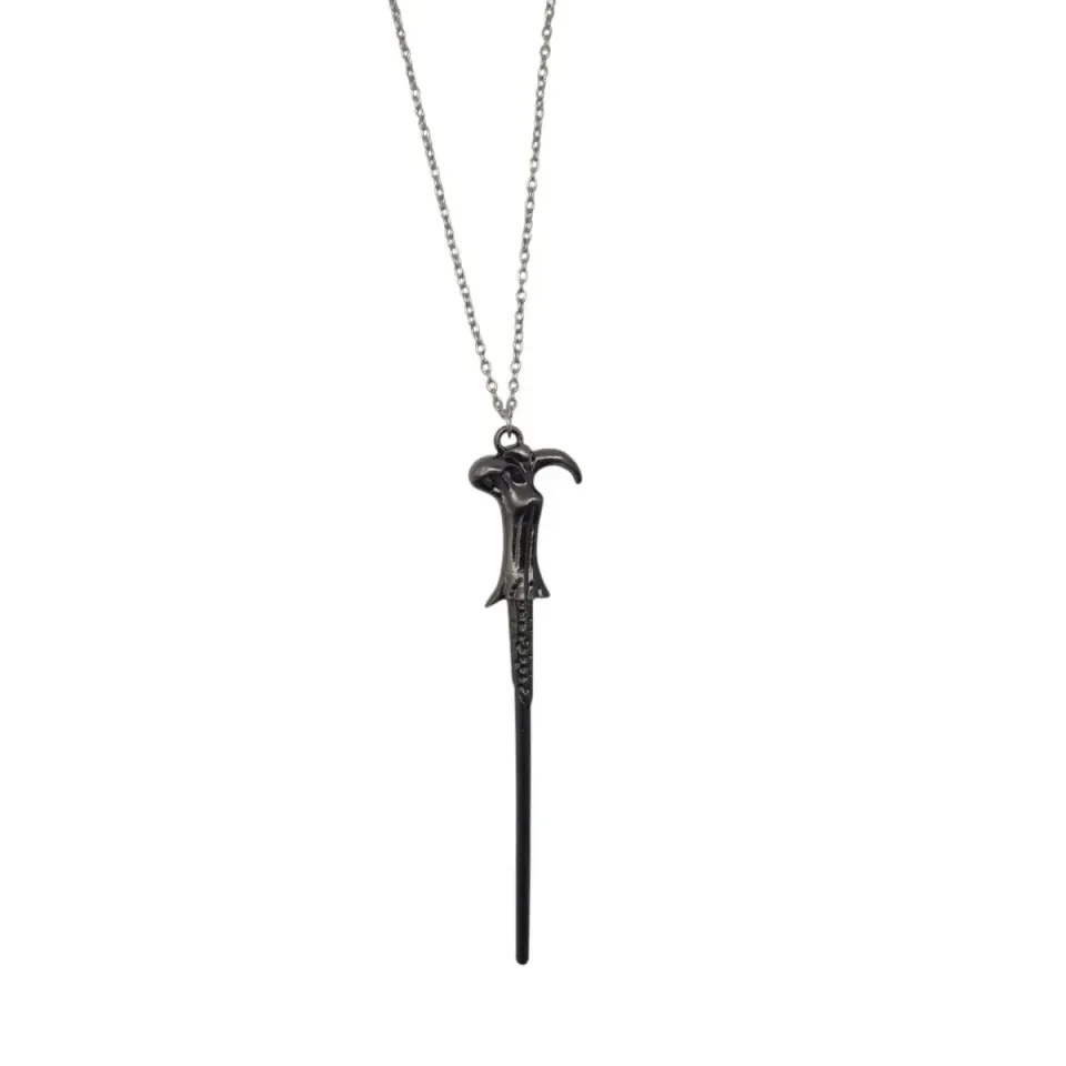 La Bottega di Merlino Collana Bacchetta Voldemort 11cm metallo