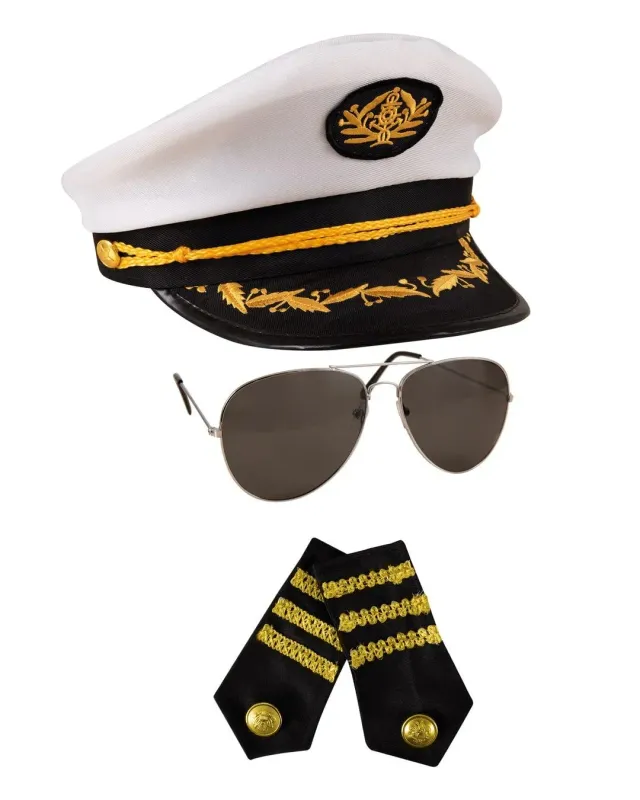 P'tit Clown 66645 set accessori capitano barca nero