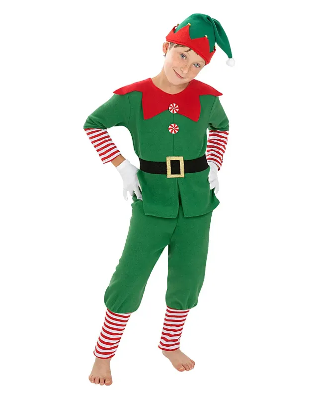 Funidelia Elfo Natalizio costume bambino verde aiutante