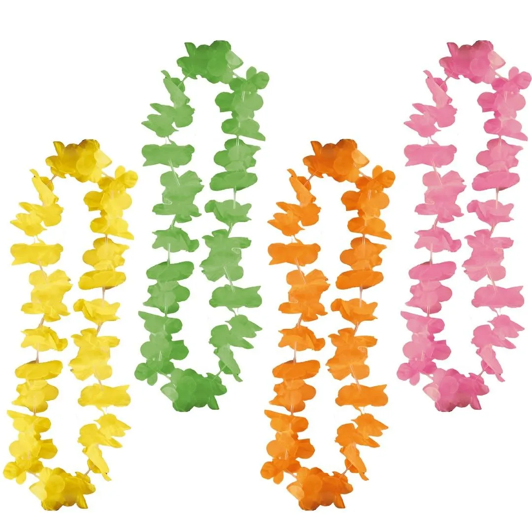 P'tit Clown 50407 Collana Hawaiana Fluo Poliestere Casual