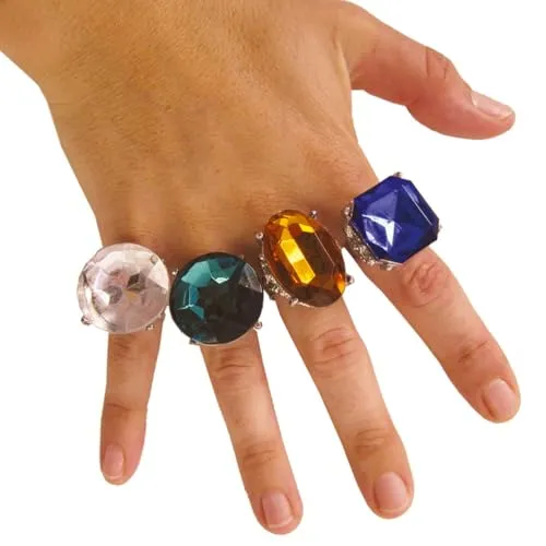 P'tit Clown 10003 Anello finta pietra regolabile