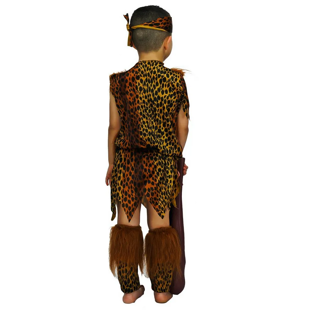 SEA HARE Costume Cavernicolo Bambino 4-6 Anni