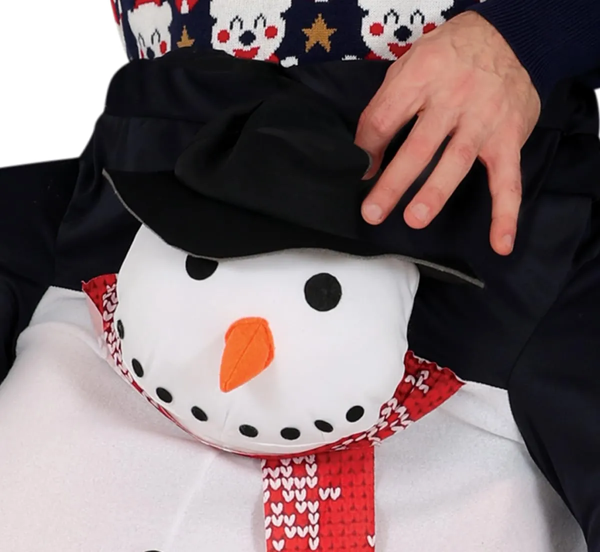 Fiestas Guirca Let Me Go Snowman costume pupazzo di neve pantaloni