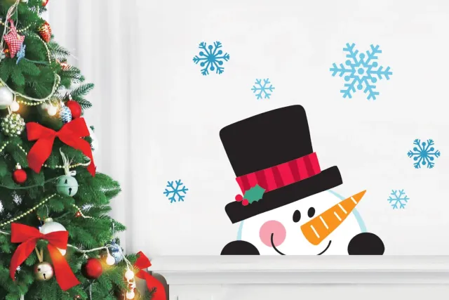 P'tit Clown 22877 adesivi Natale modello casuale