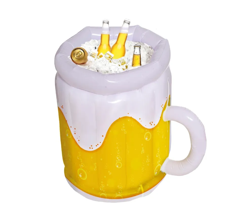 Fiestas Guirca boccale birra gonfiabile portabottiglie