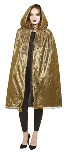 P'tit Clown 22278 mantello con cappuccio oro 145 cm lucido