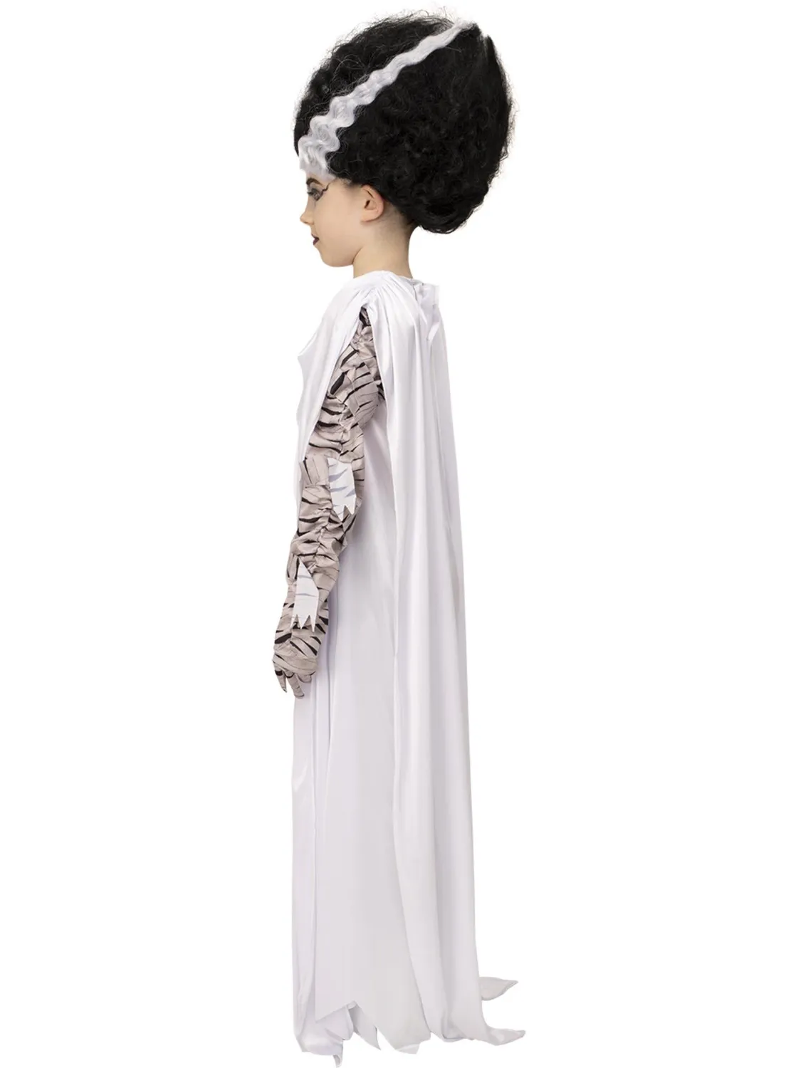 Smiffys Universal Monsters Bride Frankenstein costume bambina 4-6 anni
