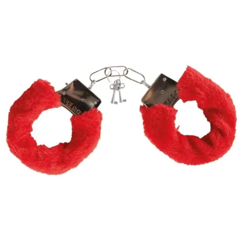 P'tit Clown manette pelliccia rossa accessorio coppia