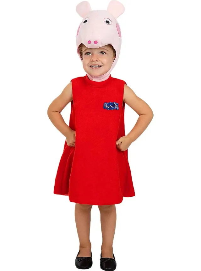 Funidelia Peppa Pig costume bambina rosa 12-24 mesi