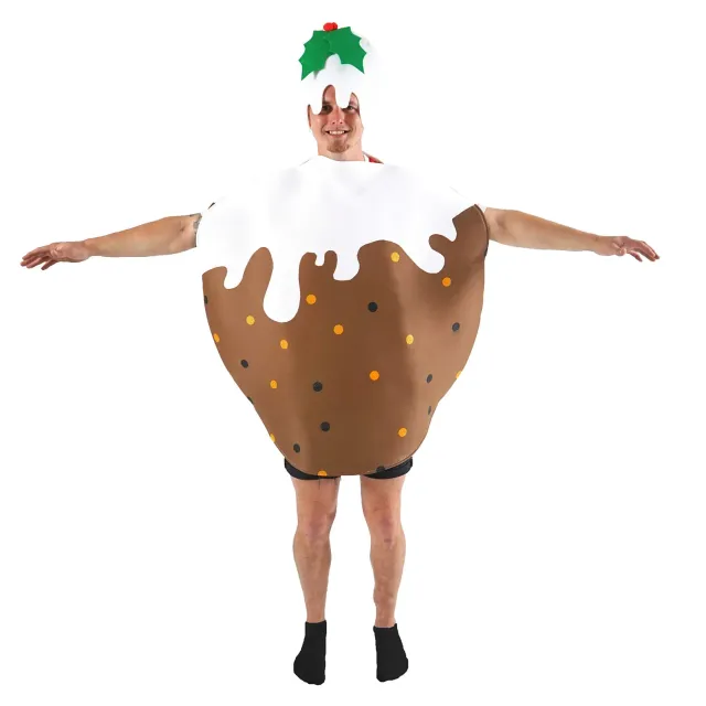 Bodysocks Budino costume adulto taglia unica Natale