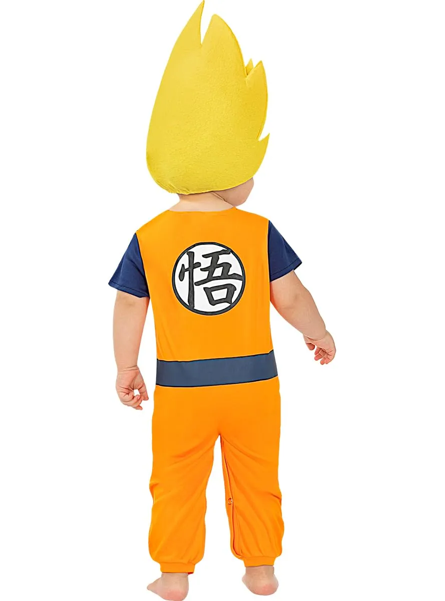 Funidelia Dragon Ball Goku Bebè costume neonato arancione