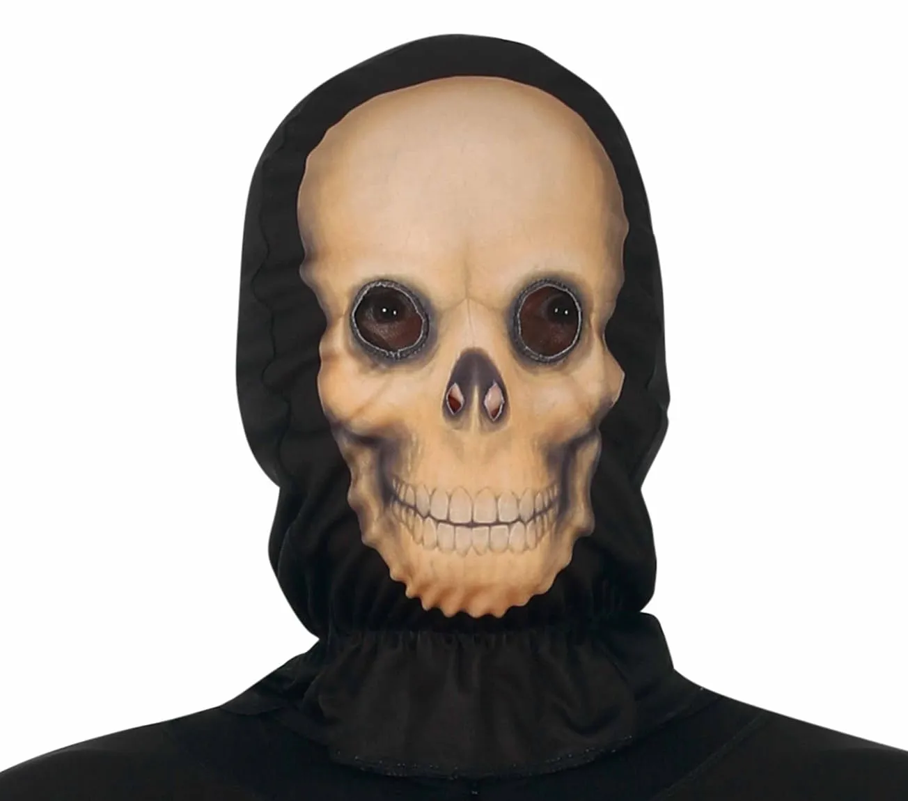 Guirca Costume da Scheletro Adulto M Tuta con Cappuccio