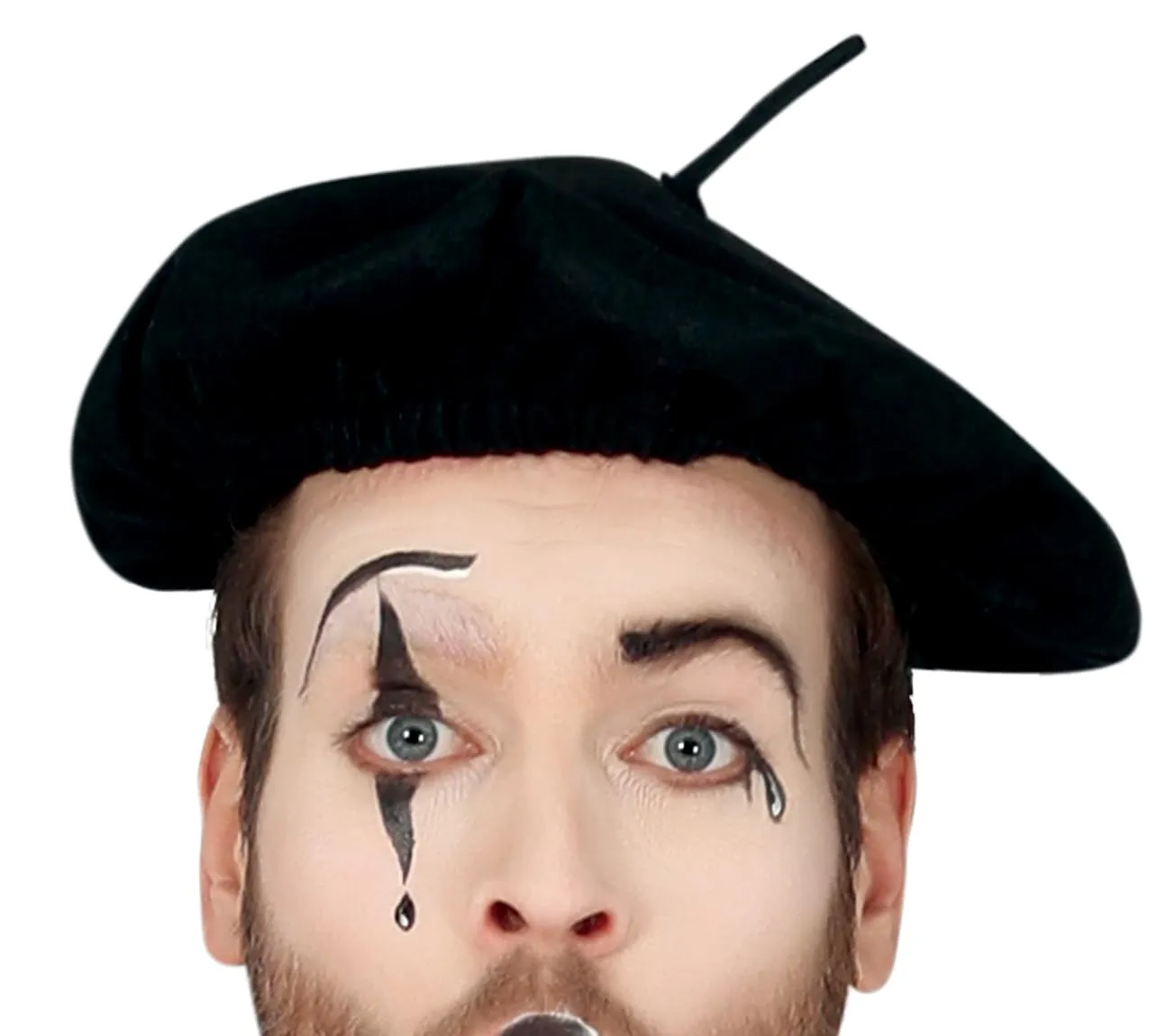Guirca Mimo Adulto costume uomo 5 pezzi mimo