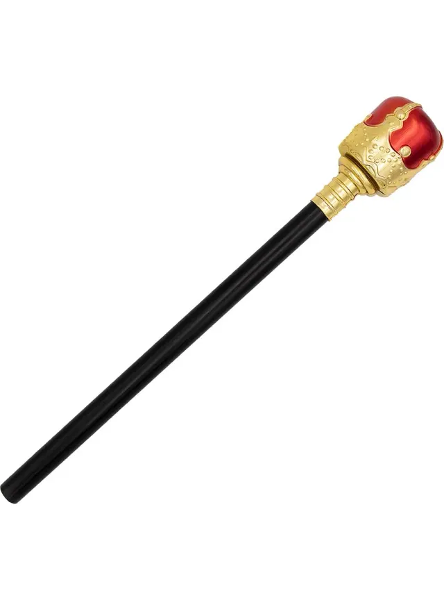 Funidelia Medievale Scettro da Re accessorio 40 cm marrone