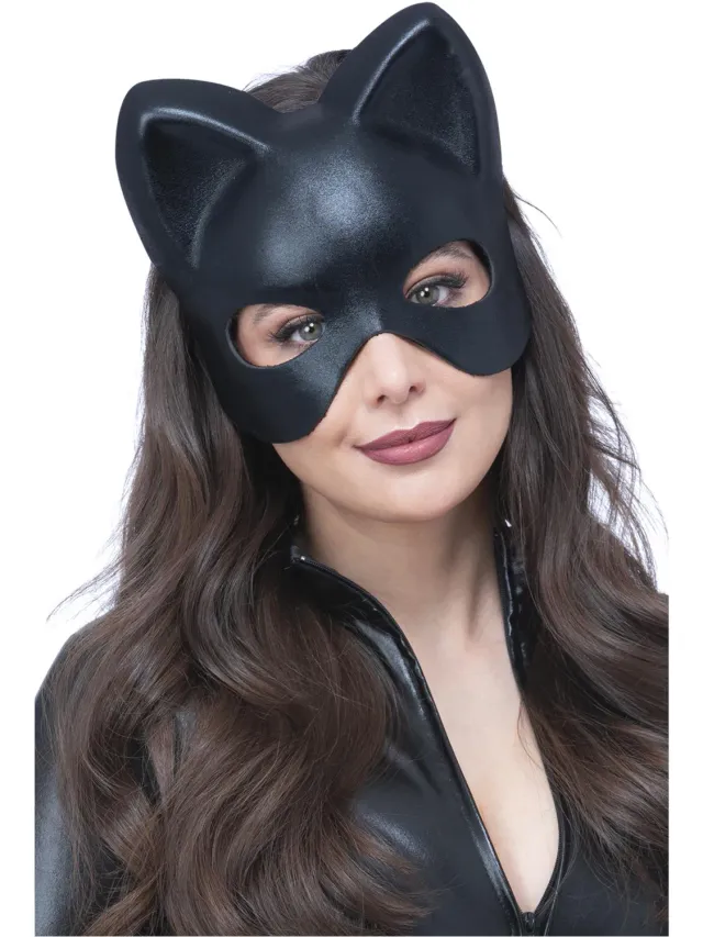 Smiffys Black Cat maschera occhi gatto nero adulto