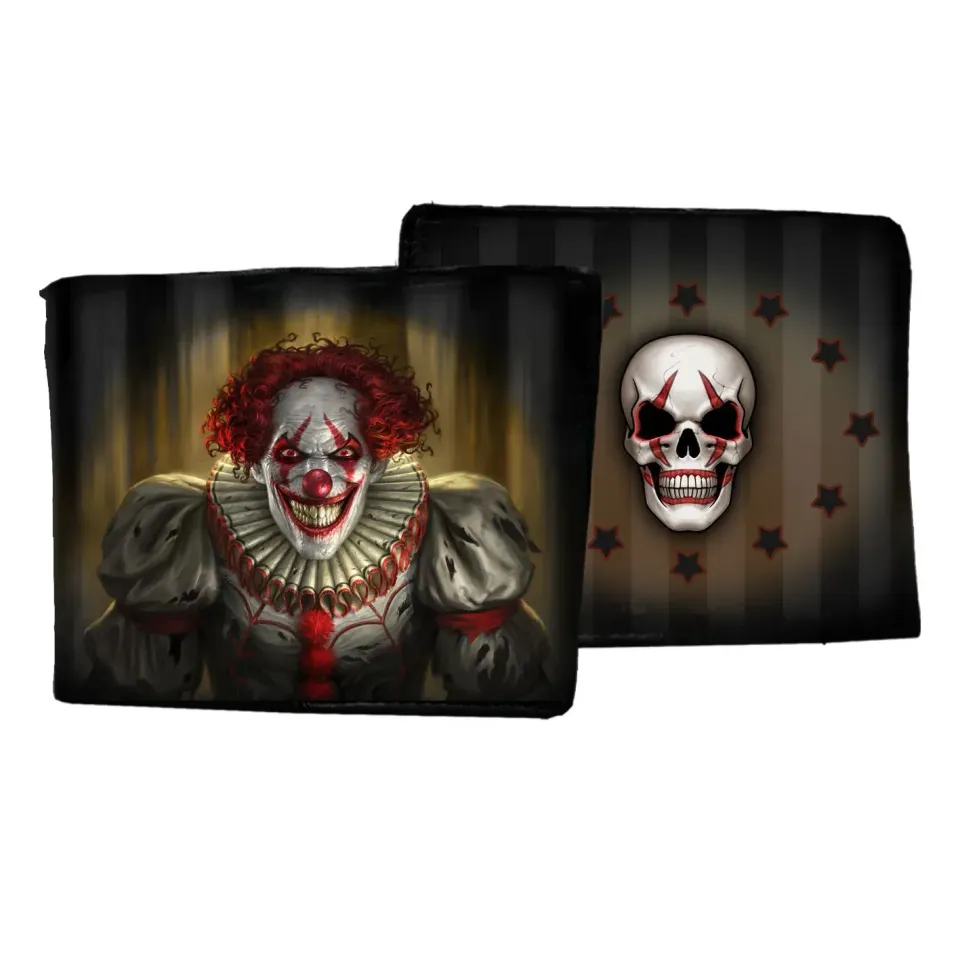 La Bottega di Merlino Portafoglio Clown Malvagio 11cm horror