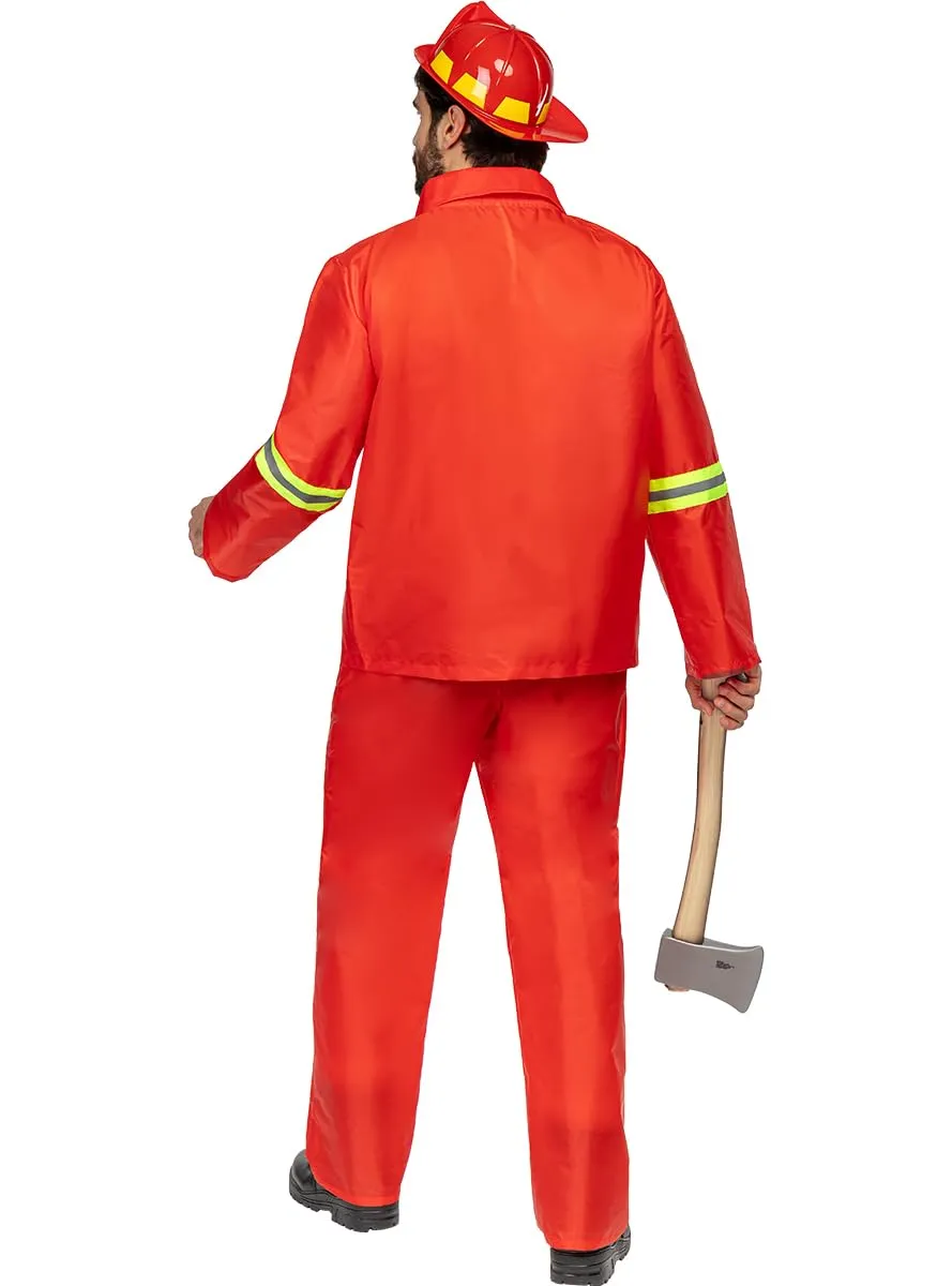 Funidelia Costume Pompiere Adulto S Rosso