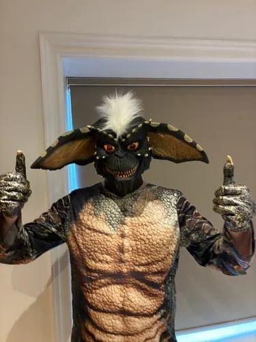 Smiffys Gremlins Deluxe 2 Stripe maschera intera licenza ufficiale