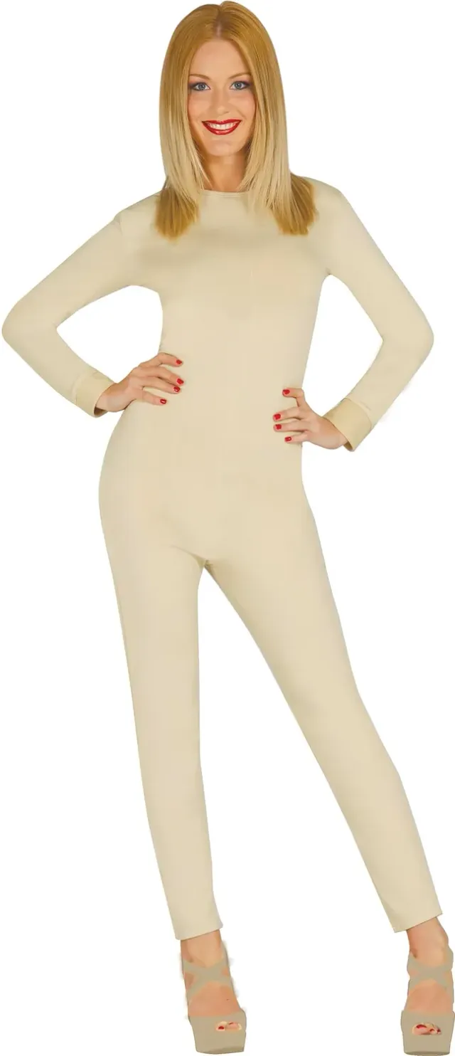Fiestas Guirca 2nd Skin Tuta Donna Color Carne L