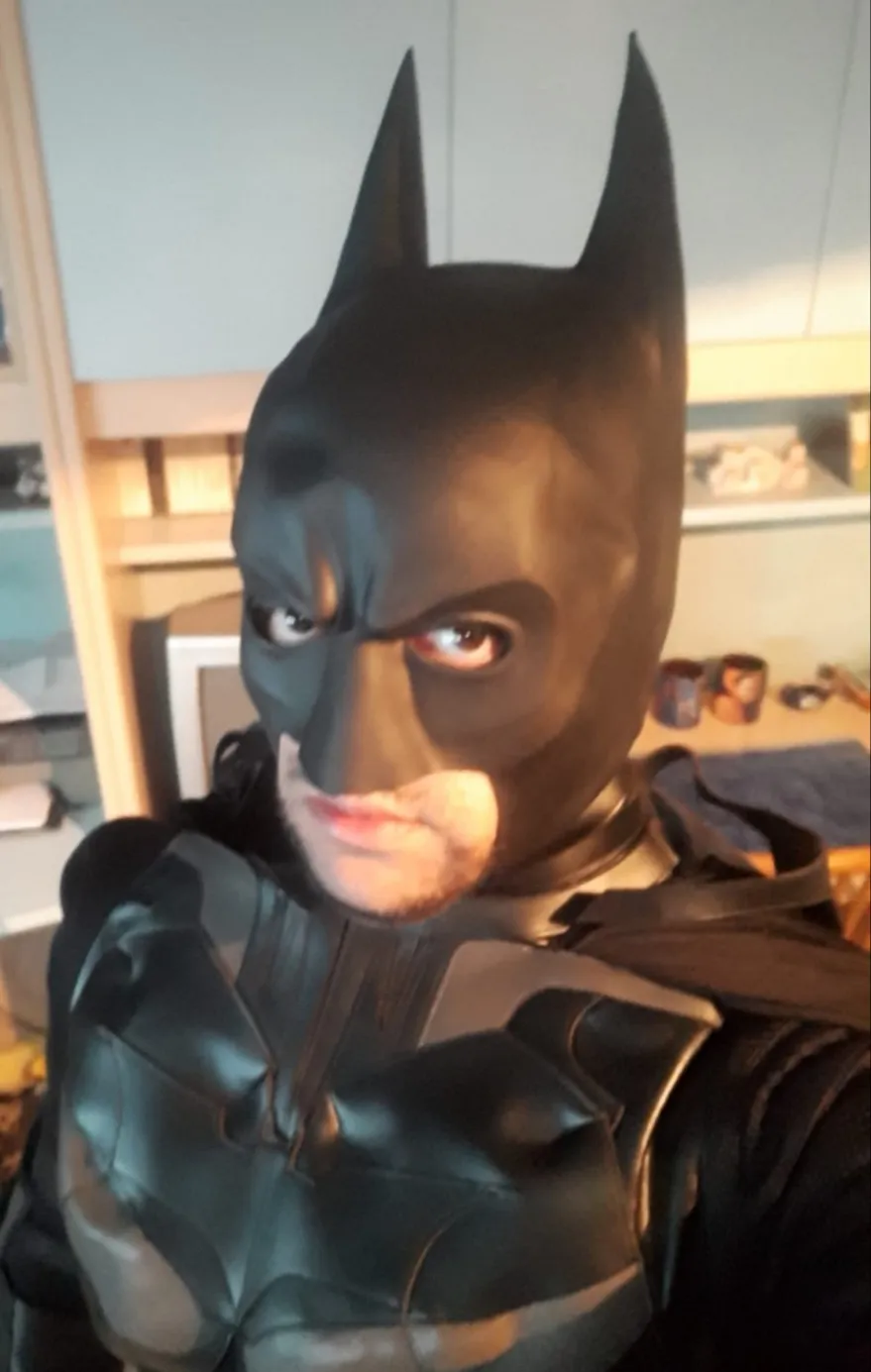 Funidelia Maschera Batman Cavaliere Oscuro Lattice Uomo