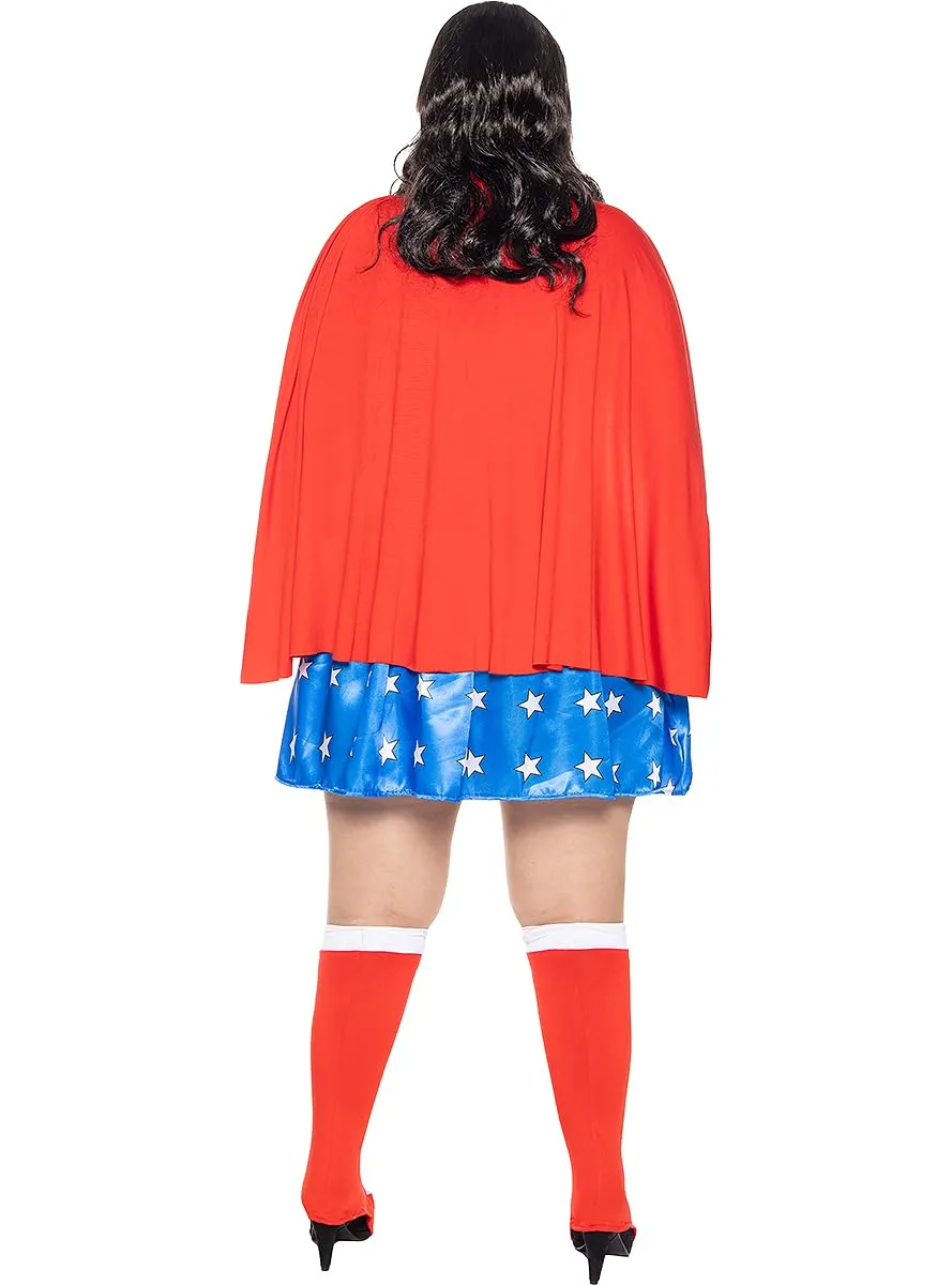Funidelia Wonder Woman Costume Donna XL Rosso