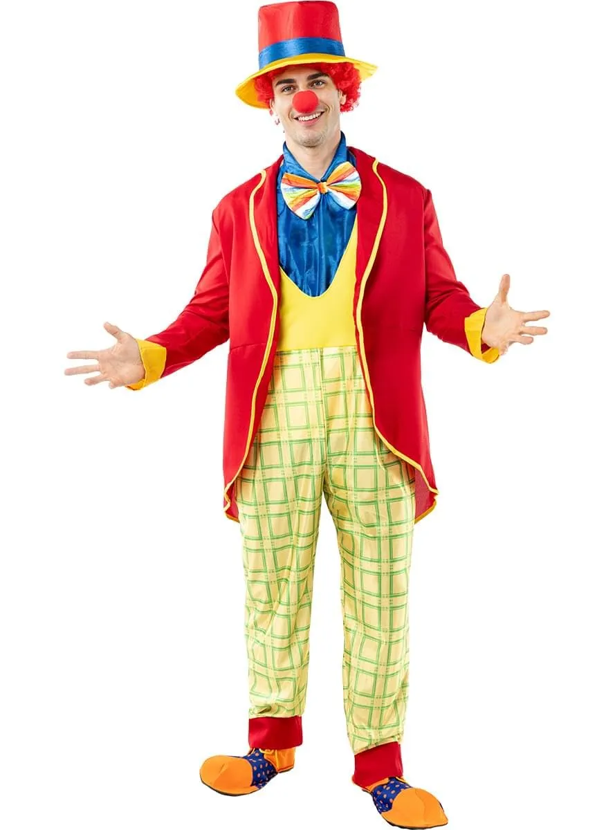 Funidelia Pagliacci costume clown L-XL rosso circo