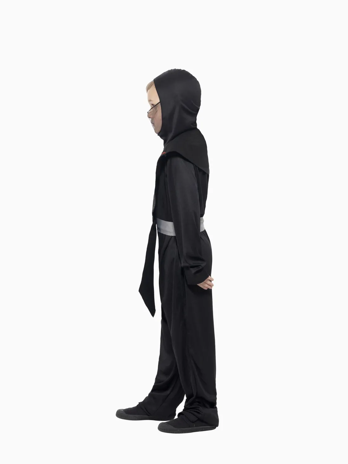 Smiffys Ninja costume bambino nero 7-9 anni