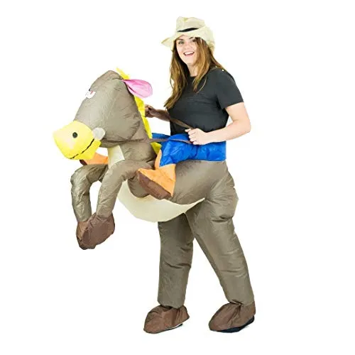 Bodysocks Cowboy costume gonfiabile adulti con cappello